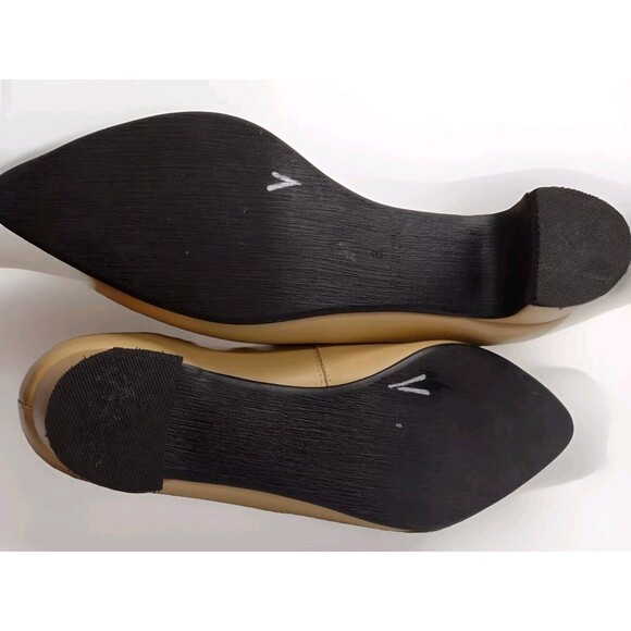 FEMSTEP Women's Loafer Shoes Tan Slip On Matte Leather New Sz 8 - Picture 9 of 12